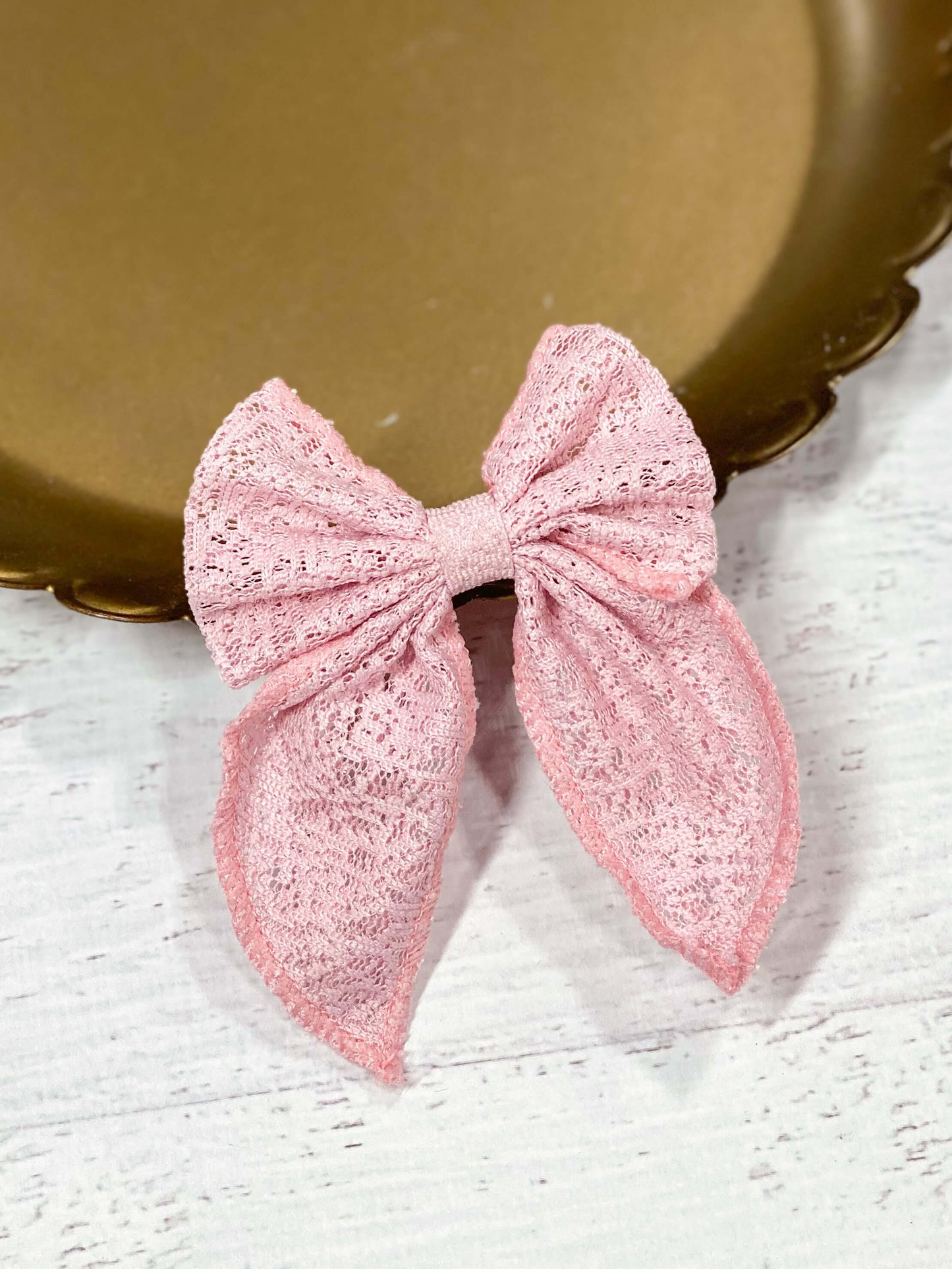 Classic Lace Hair Bow