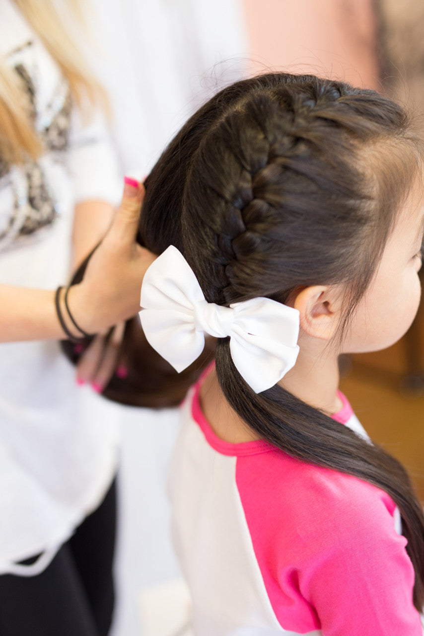 Satin Hair Bow