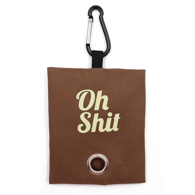 "Oh Shit" Waste Bags Poop Bag Dispenser
