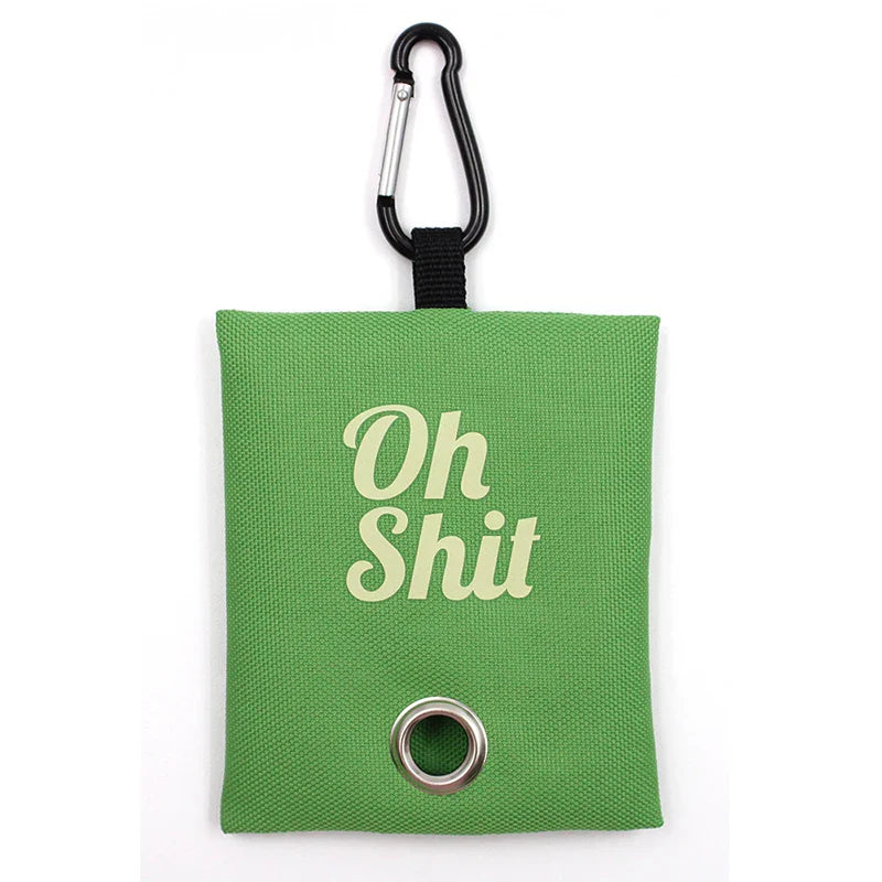 "Oh Shit" Waste Bags Poop Bag Dispenser
