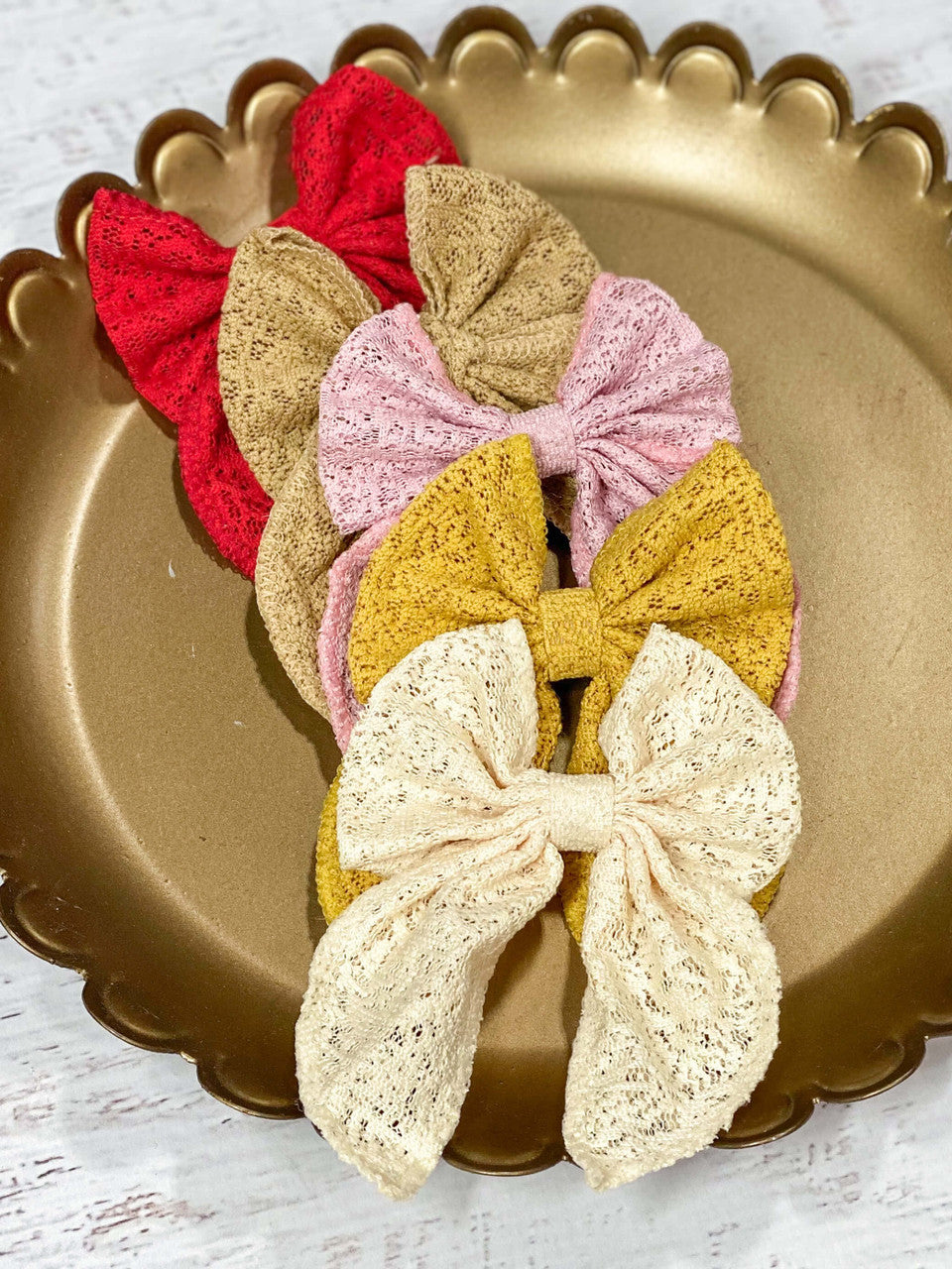 Classic Lace Hair Bow