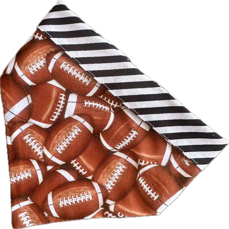 Football Bandana Dog Collar