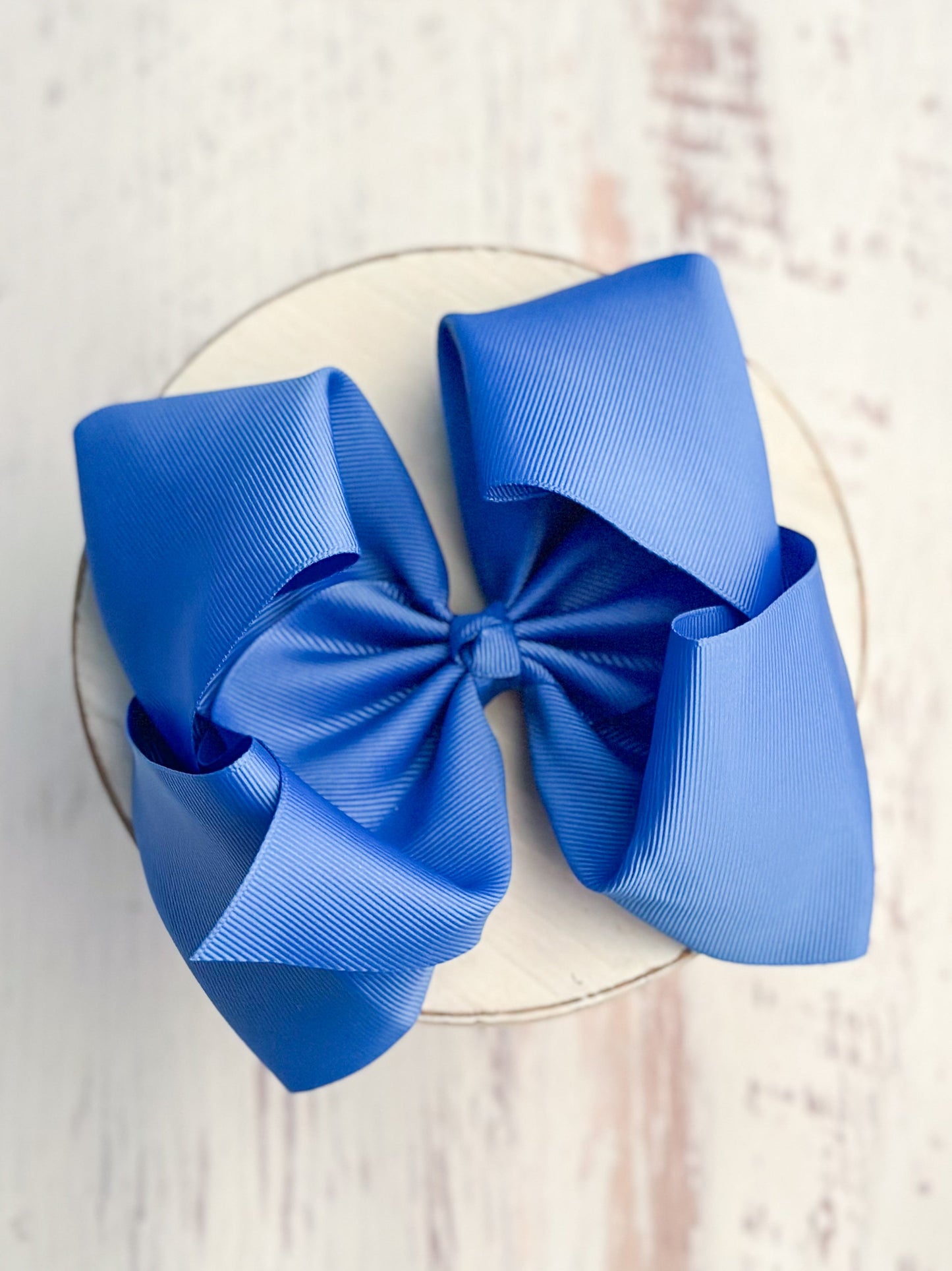 Texas Size Big Hair Bows - French Clip - 6.5" - 36 colors