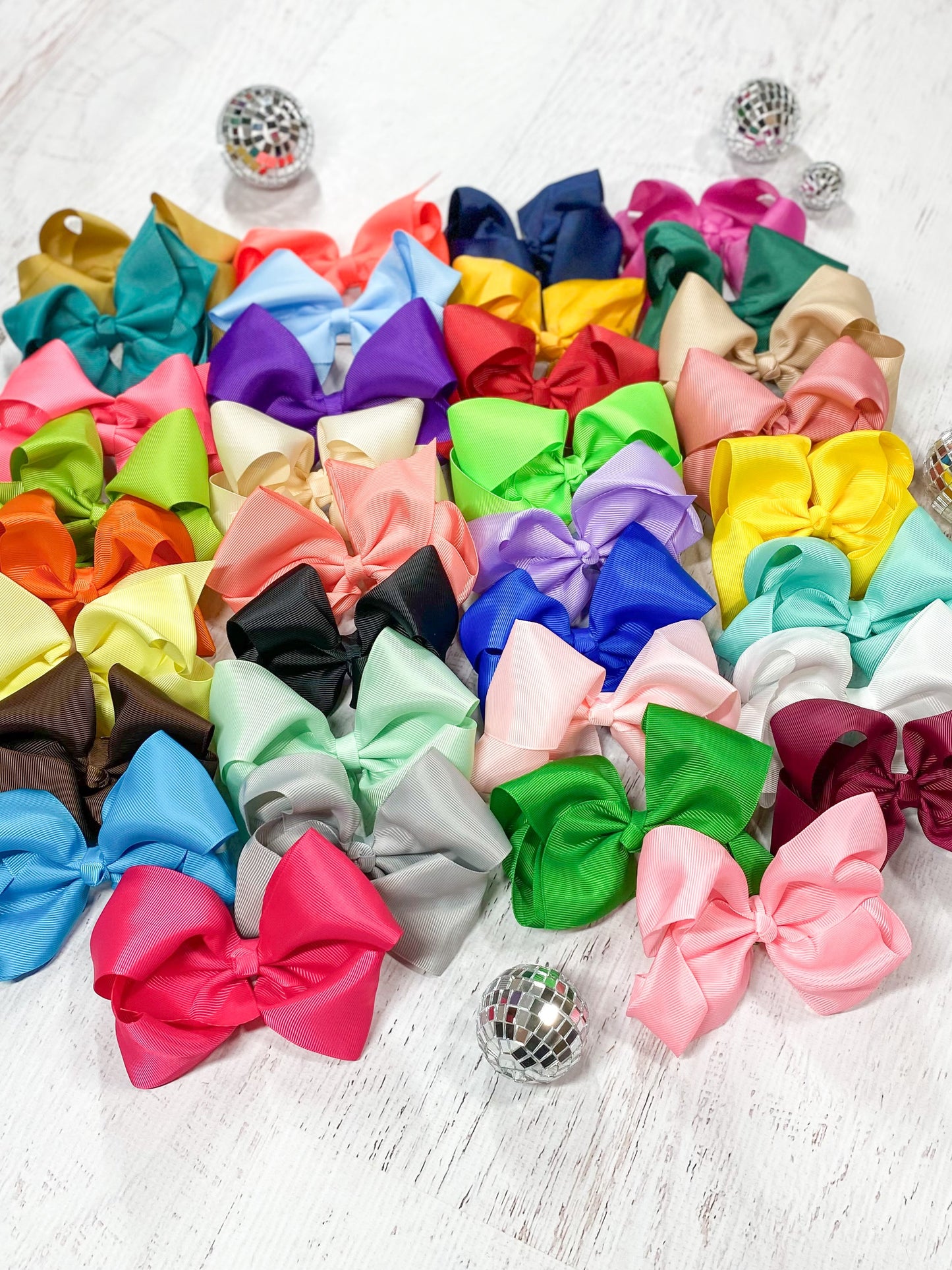 Classic Grosgrain Hair Bow - Alligator Clip - 4.5"