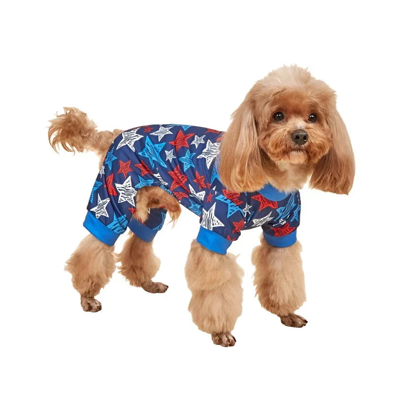 Americana Stars & Stripes Dog PJs