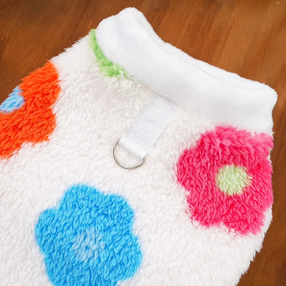 Flower Power Dog Fleece