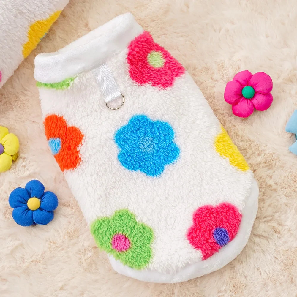 Flower Power Dog Fleece