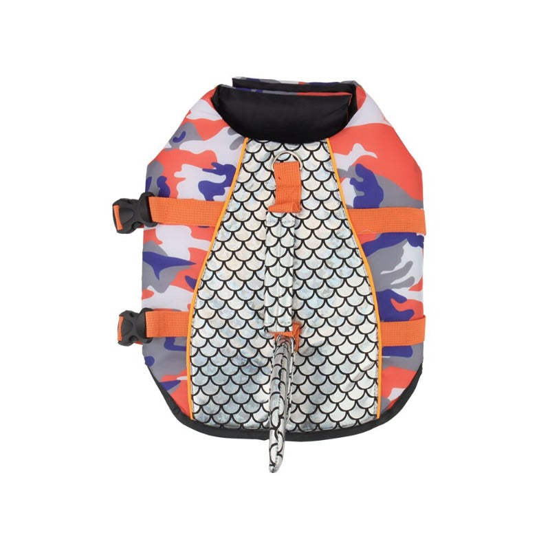 Camo Shark Dog Life Jacket