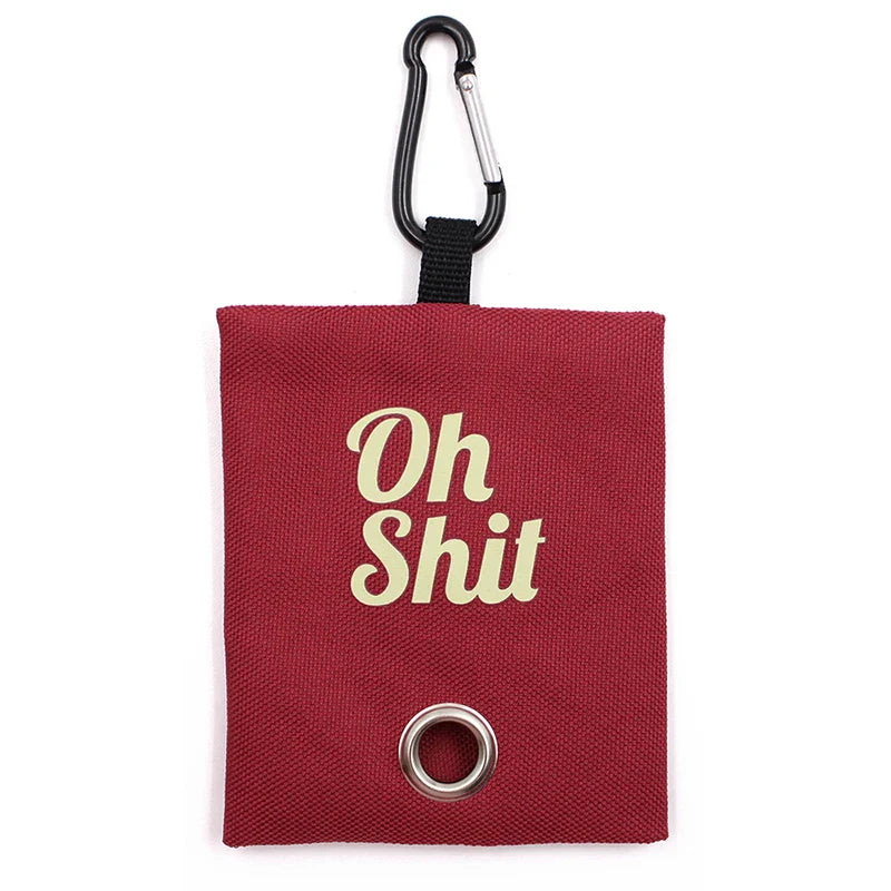 "Oh Shit" Waste Bags Poop Bag Dispenser