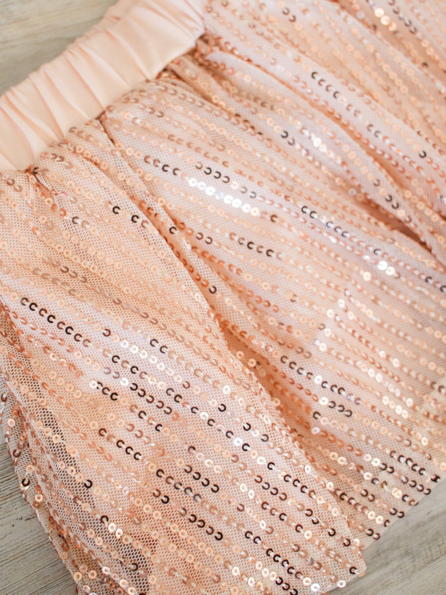 Gingerbread Glam Sparkly Skirt Set