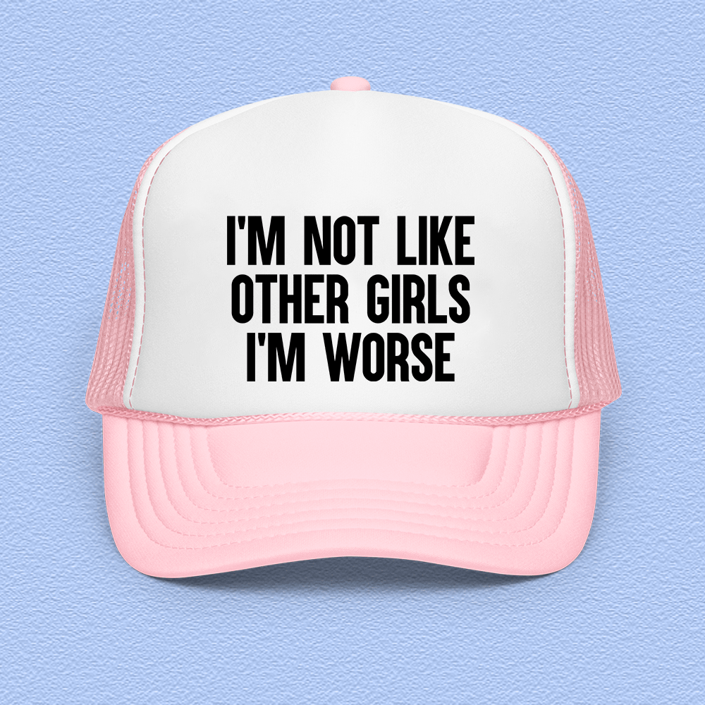 I Wonder If You Look Both Ways Trucker Hat