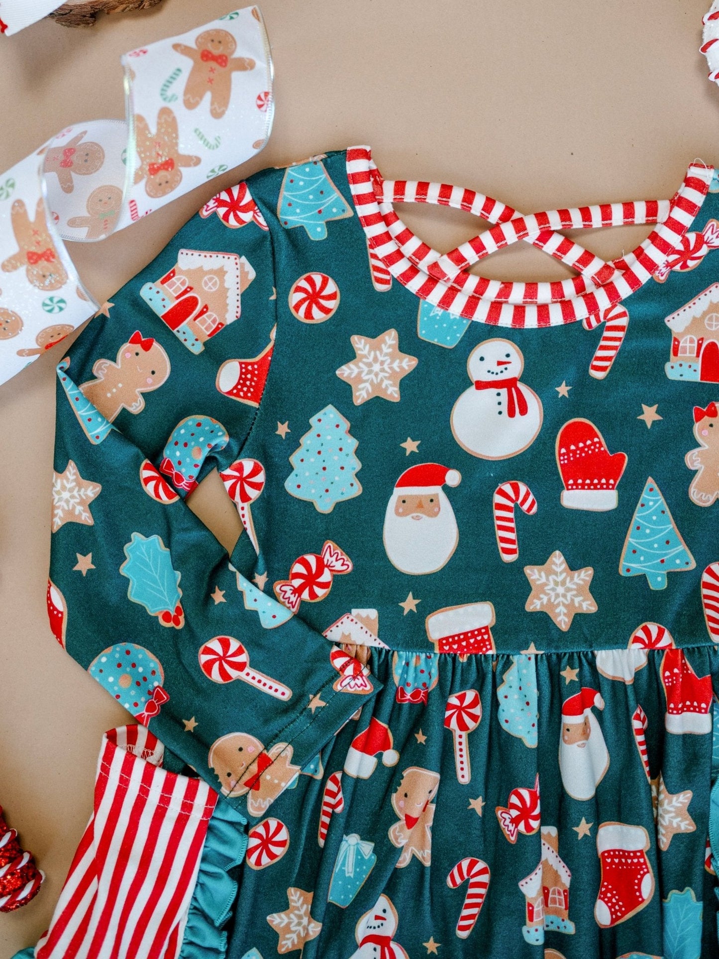My Favorite Christmas Things Twirl Dress