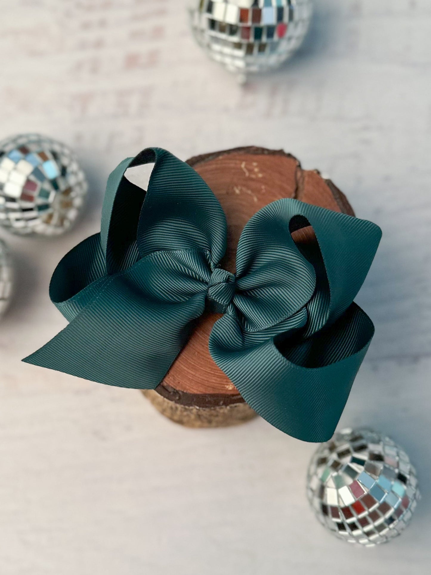 Classic Grosgrain Hair Bow - Alligator Clip - 4.5"
