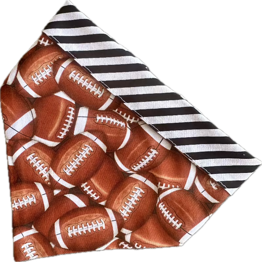 Football Bandana Dog Collar