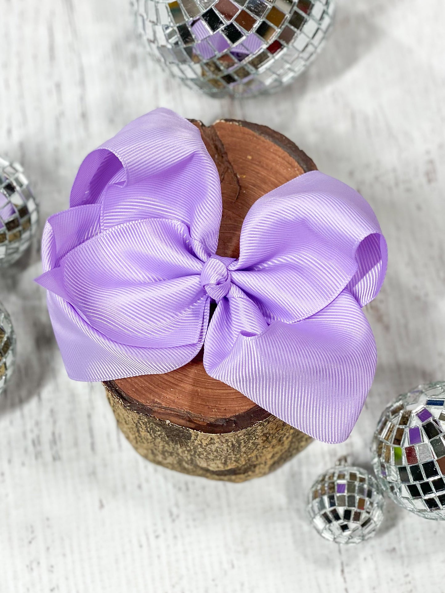 Classic Grosgrain Hair Bow - Alligator Clip - 4.5"