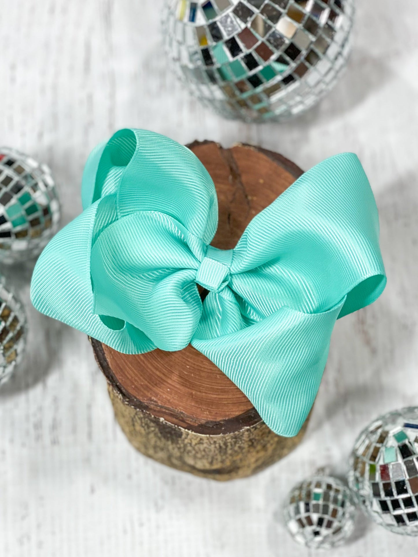 Classic Grosgrain Hair Bow - Alligator Clip - 4.5"