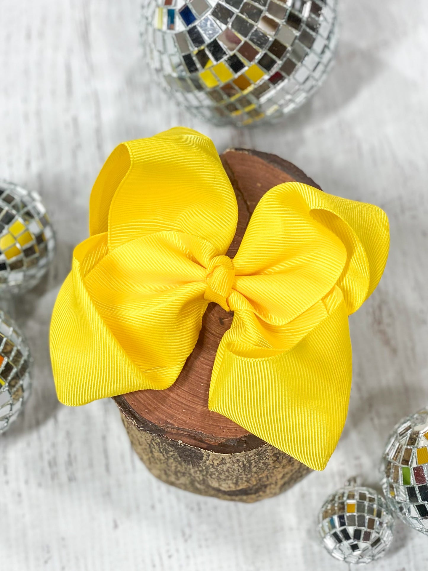 Classic Grosgrain Hair Bow - Alligator Clip - 4.5"