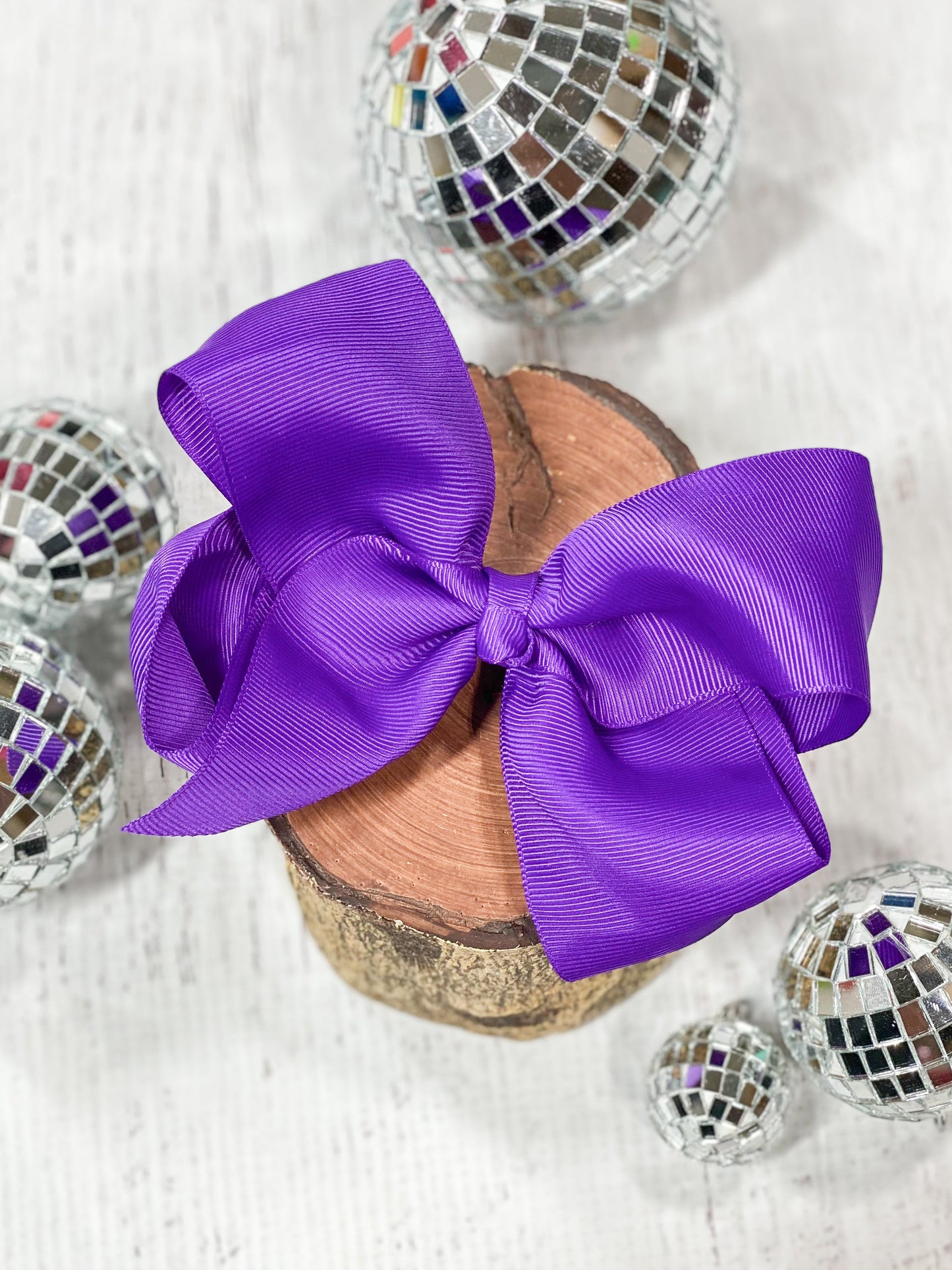 Classic Grosgrain Hair Bow - Alligator Clip - 4.5"