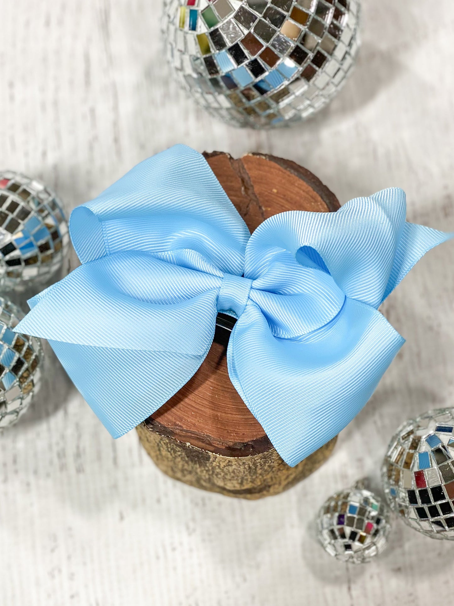 Classic Grosgrain Hair Bow - Alligator Clip - 4.5"