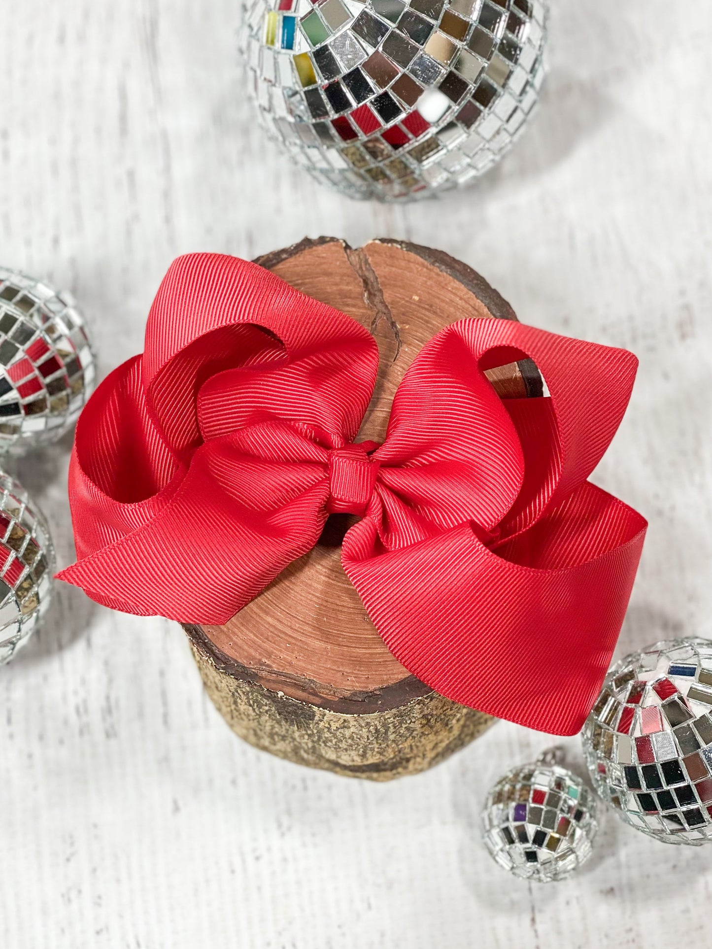 Classic Grosgrain Hair Bow - Alligator Clip - 4.5"