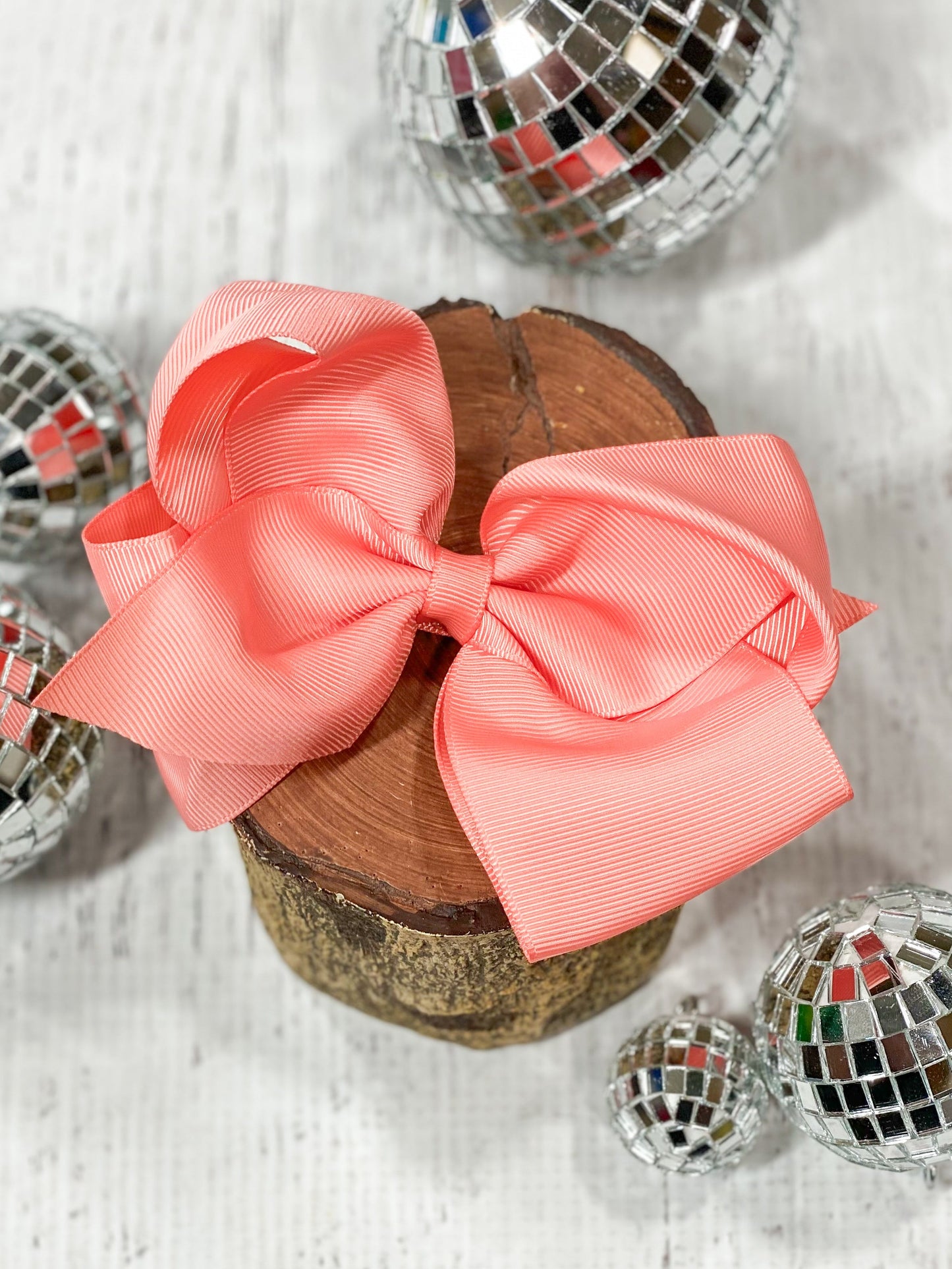 Classic Grosgrain Hair Bow - Alligator Clip - 4.5"