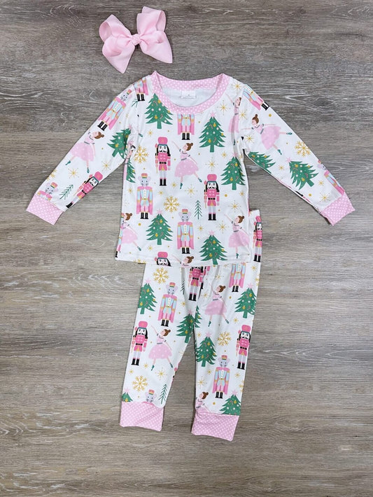Nuts About Christmas Girls Nutcracker Ballet Pajamas
