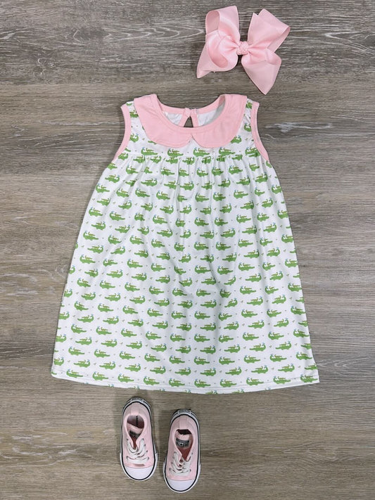 Gator Girl & Friends Sleeveless Summer Dress