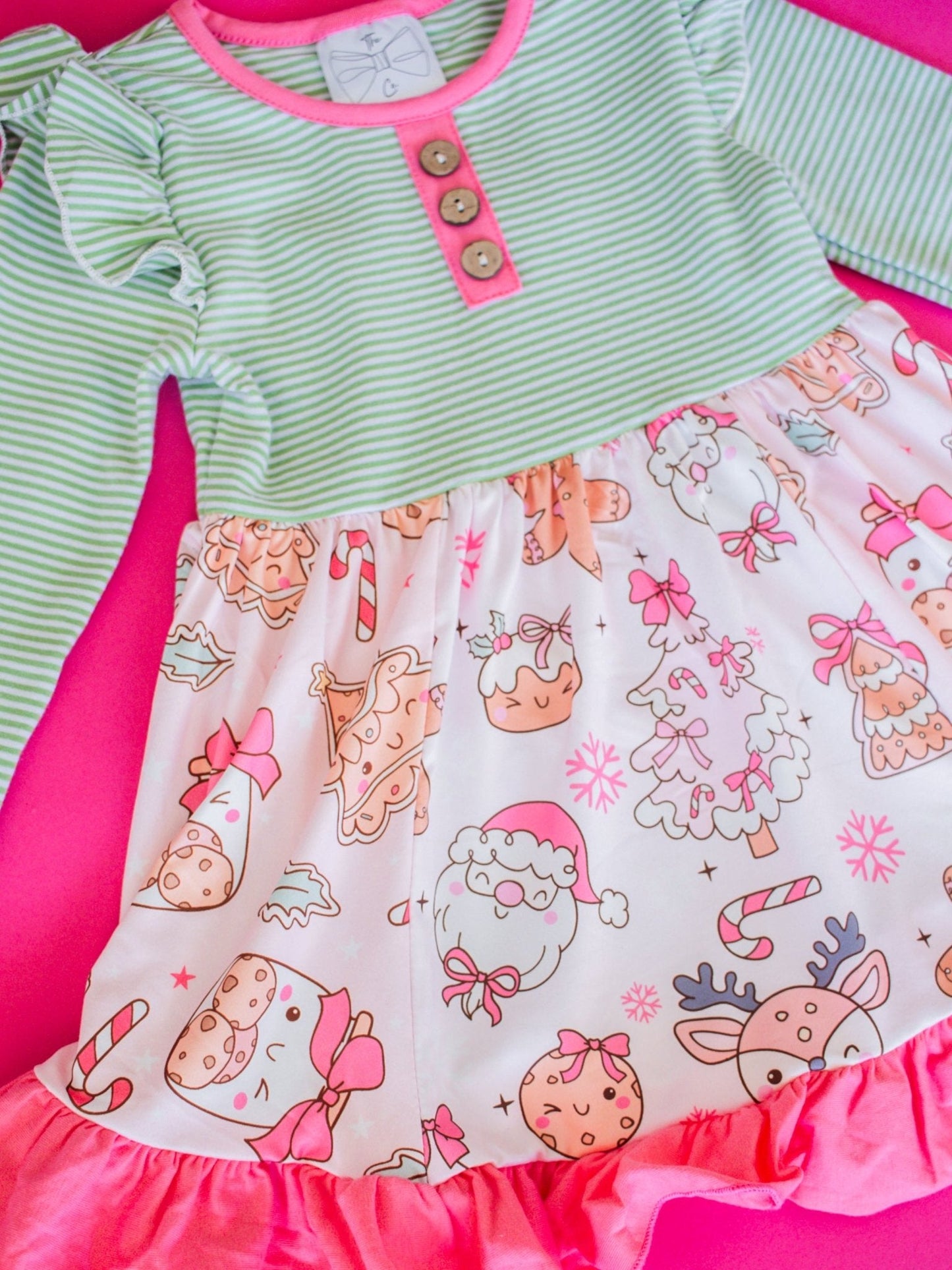 Gingerbread Heaven Twirl Dress