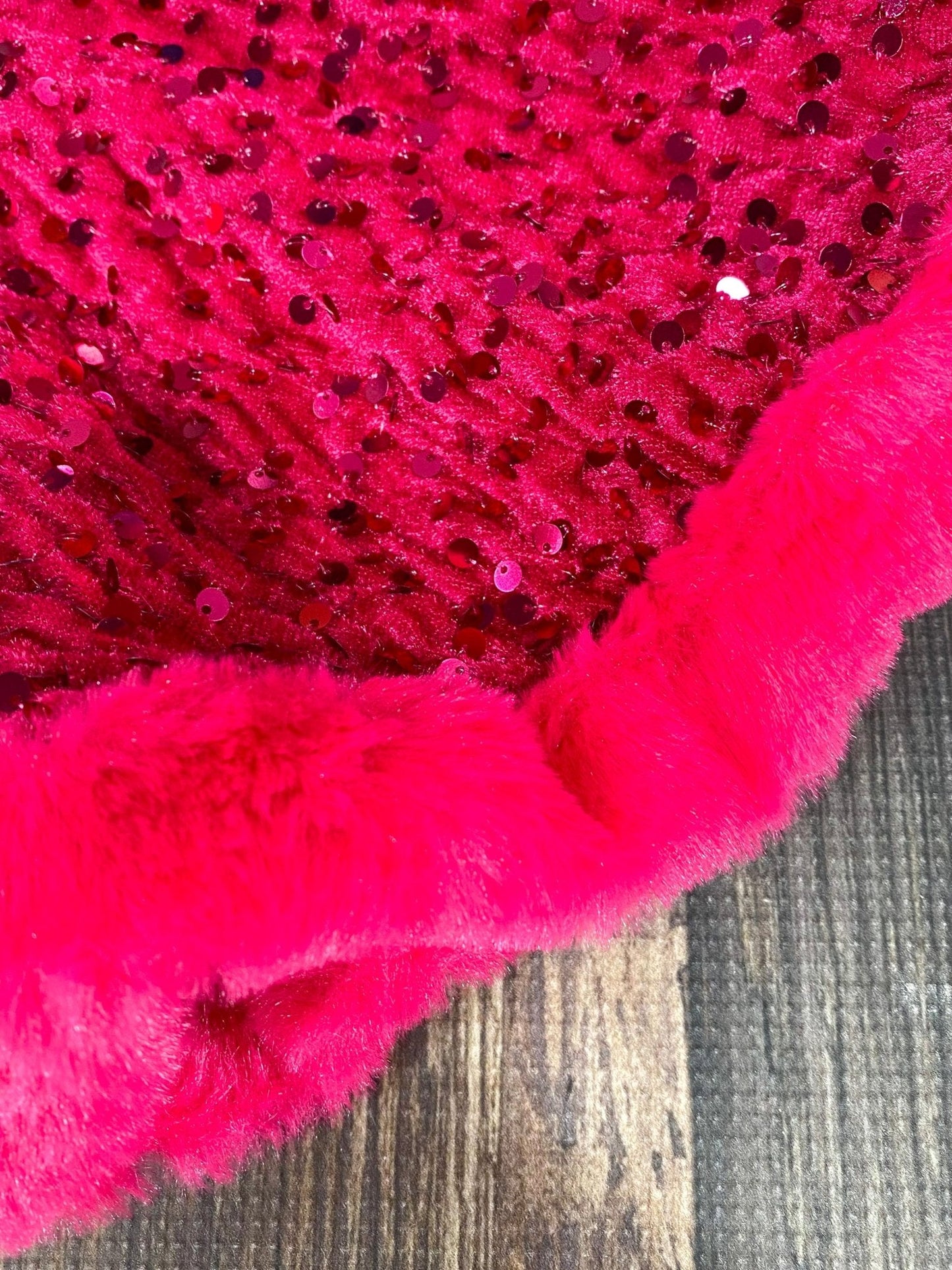 Hot Pink Sequin Bell Bottoms