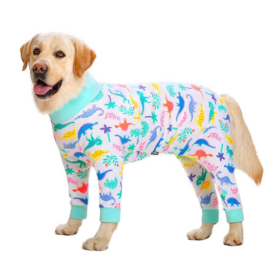 Dinosaurs Onesie Large Dog PJs